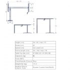 Pedestal FAMHAT-LH23 (L Shape)