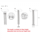 FAMCS-1120 (For Height Adjustable Desks)