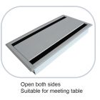 FAMFUB-300/400/500 Work Desk Both Sides Flip Up Cover