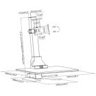 Sit Stand Converter FAMST-04